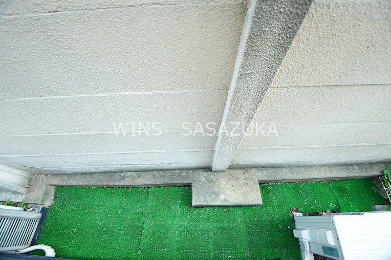 プラム館　 ベランダ