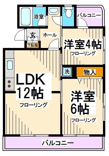SKパレス桜上水 間取り