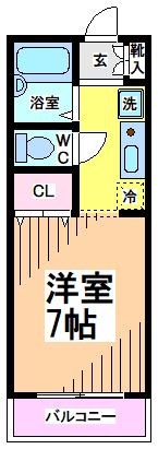 スプリングハイム浜田山 間取り