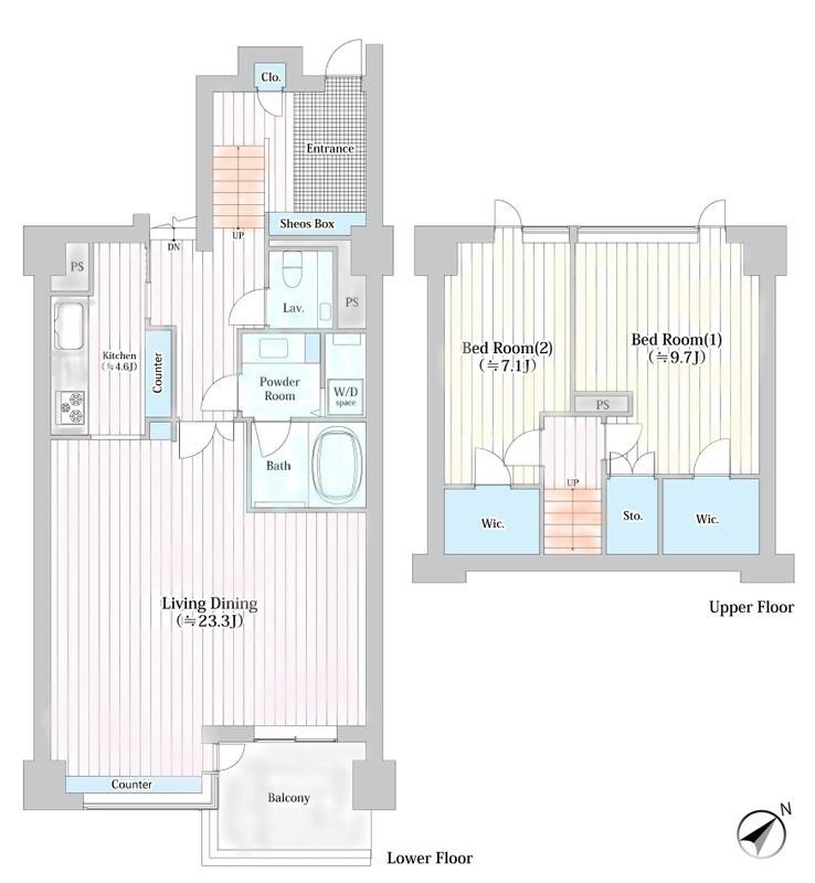 参宮橋マンション 間取り