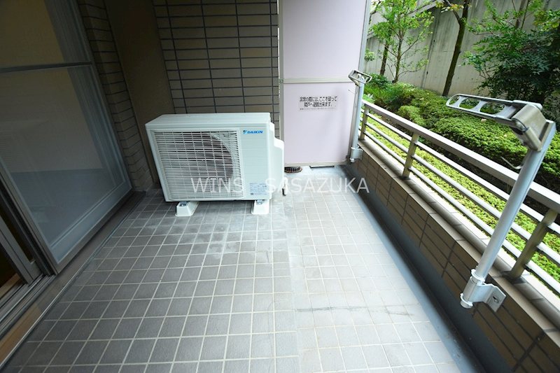 参宮橋マンション ベランダ