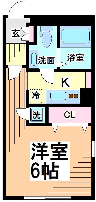 モデュロール渋谷本町 間取り