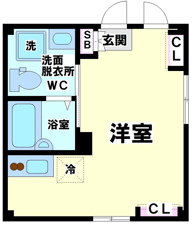 Rebirth笹塚 間取り