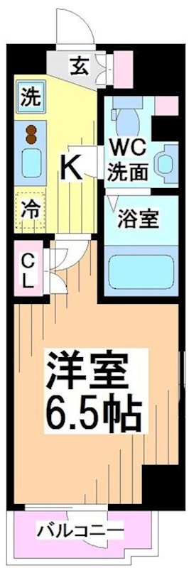 パークキューブ笹塚　 間取り