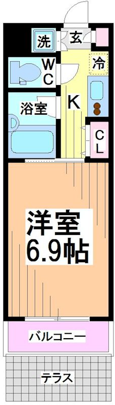 ルーブル笹塚弐番館 間取り