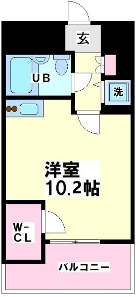 日神デュオステージ笹塚西館 間取り
