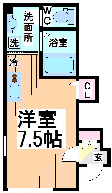 La Grue Ⅱ（ラ グルーエ2） 間取り
