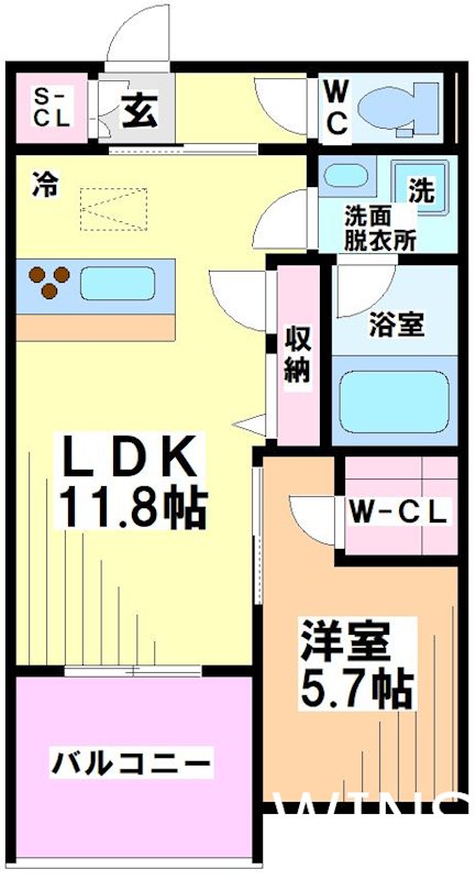 グランフォルトゥーナ羽根木ヒルサイド 間取り