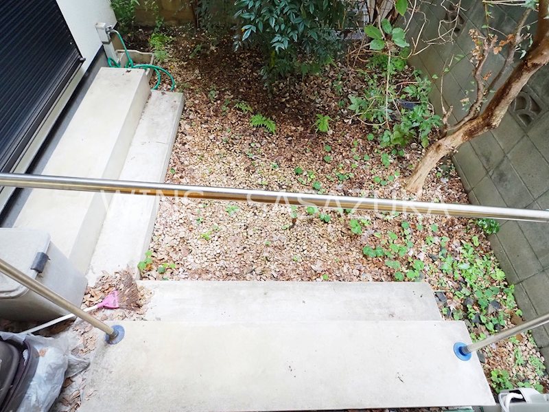 西原コーポ ベランダ