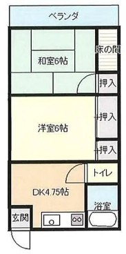 富士ハイツ 間取り