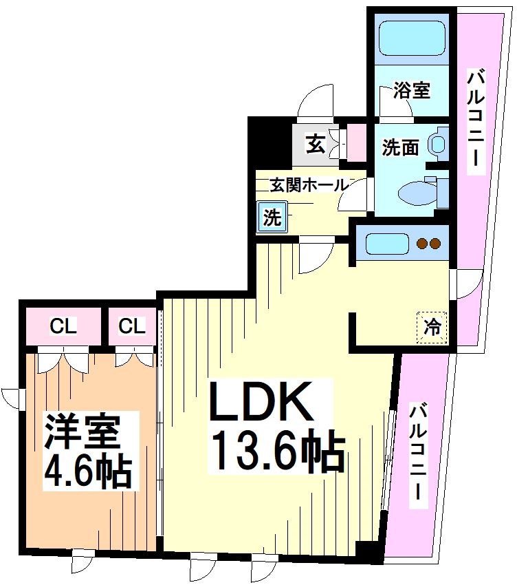 No.8ゼルコバマンション 間取り