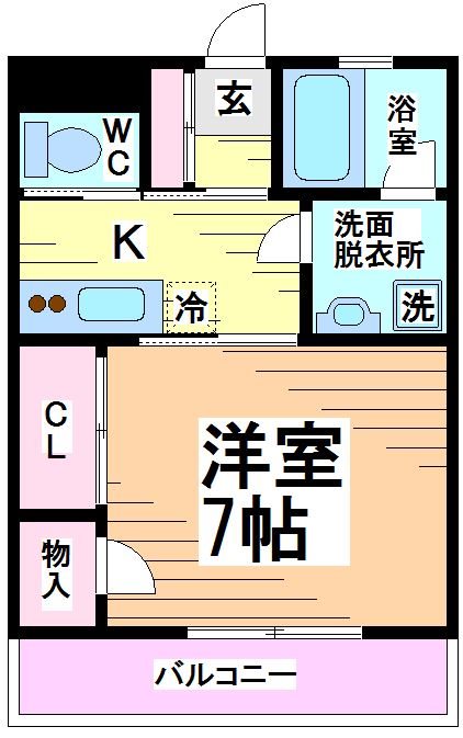 アドニス北沢 間取り