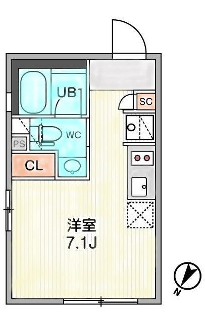 ASTILE幡ヶ谷 間取り