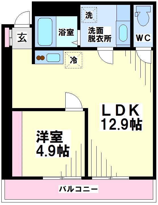 北沢ハイム 間取り
