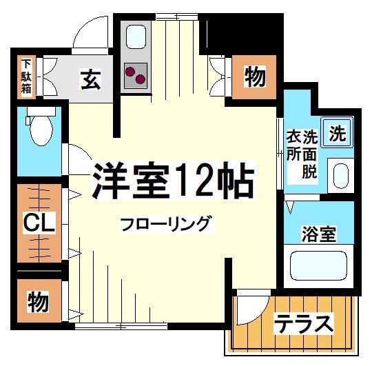 スヤマハイツ 間取り