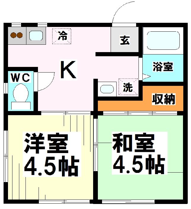 トヨトミハウスⅡ　 間取り