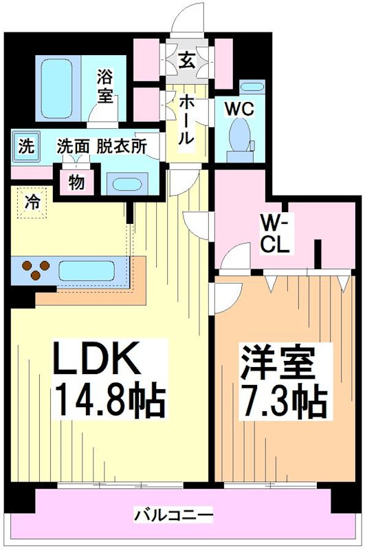 グランド・ガーラ代田橋　 間取り