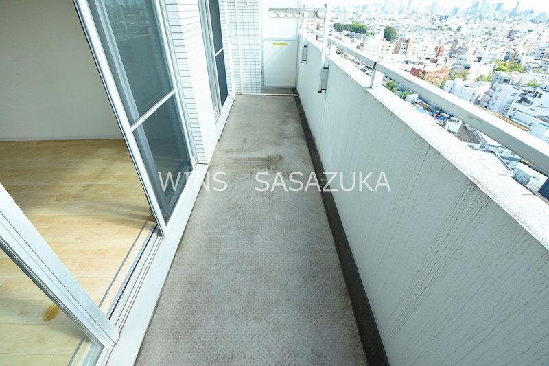 グランド・ガーラ代田橋　 ベランダ