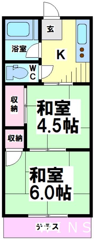 セキネハイツ 間取り