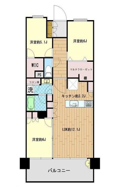 ウエリス仙川調布の森 間取り