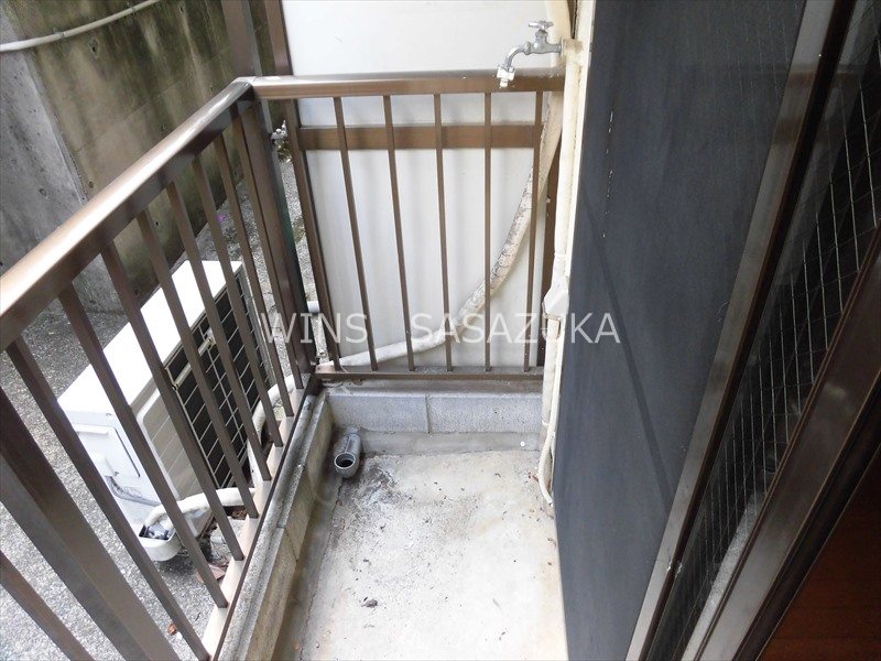 アサカマンション ベランダ