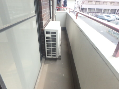 給田NSマンション ベランダ