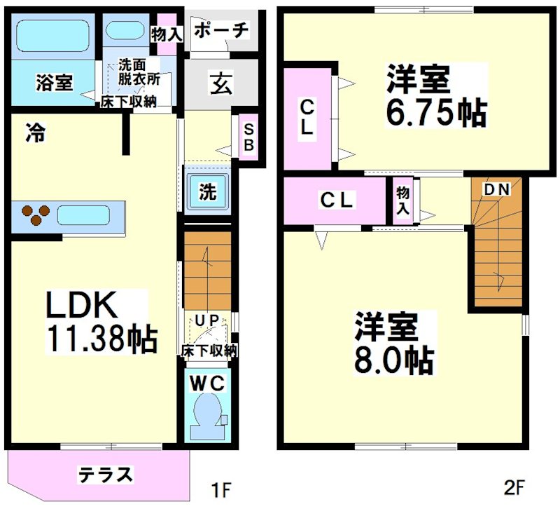 MAPLEテラス 間取り
