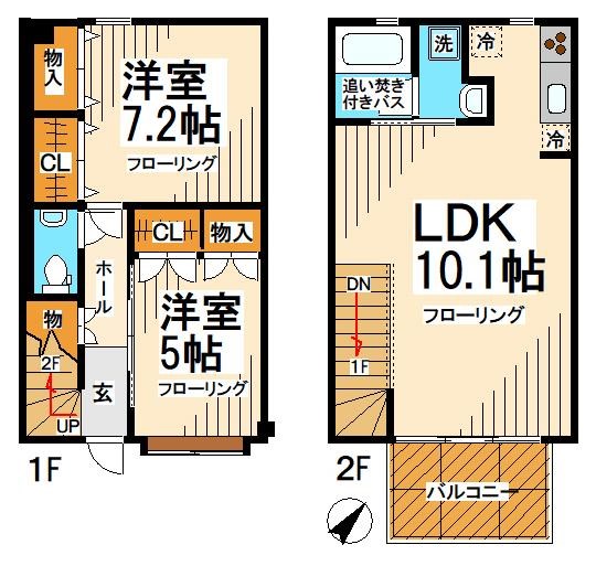 バンブーガーデン  間取り