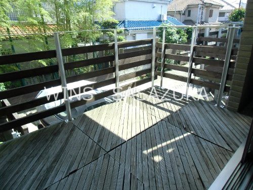 バンブーガーデン  ベランダ