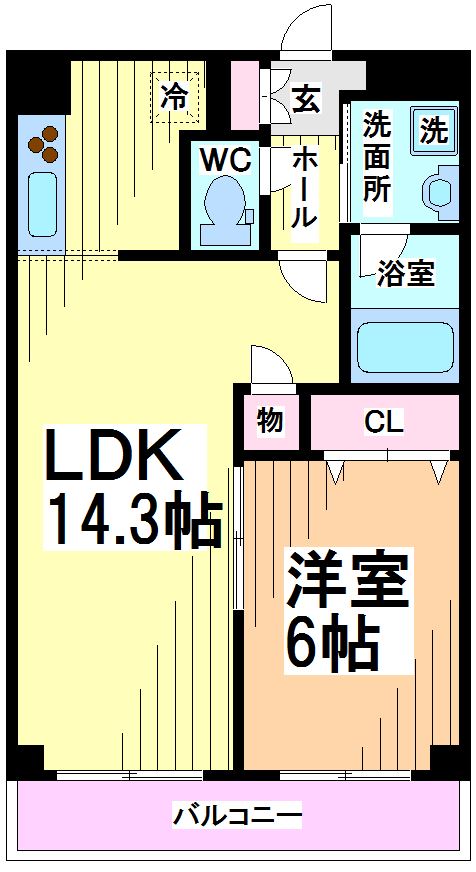 ボヌール和泉 間取り