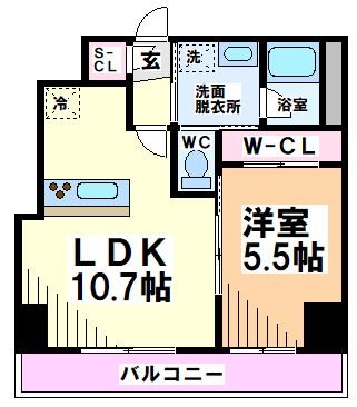 ケルスコート笹塚 間取り