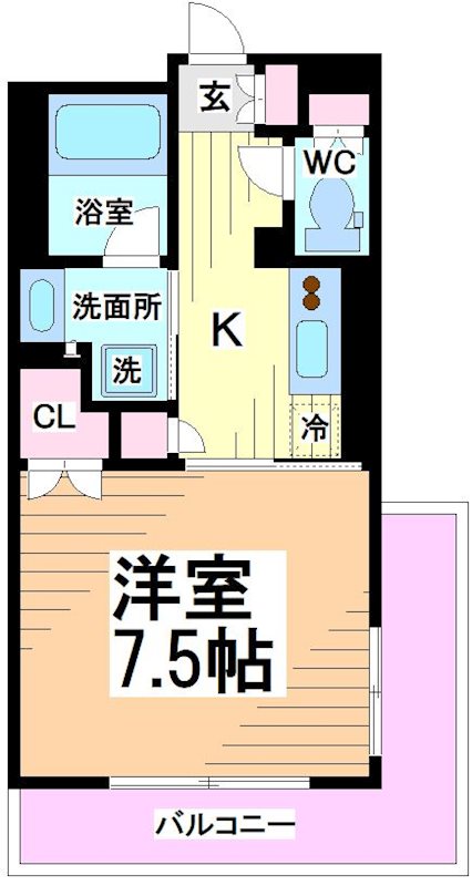 コンフォリア笹塚 間取り