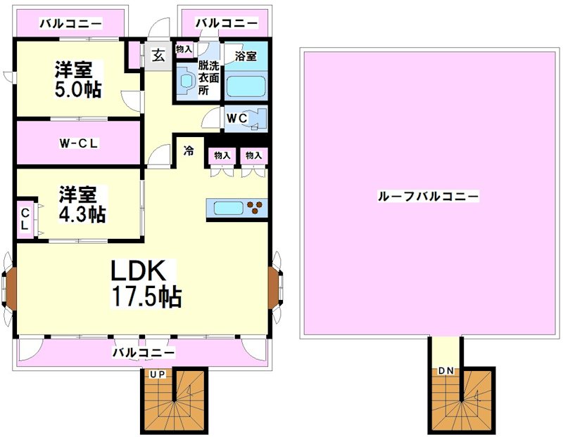 メゾンエミールⅠ 間取り