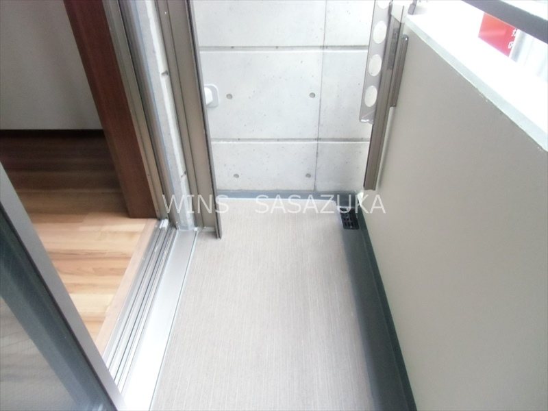 クオリア桜上水 ベランダ