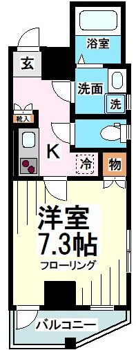 コンソラトゥール笹塚Ⅱ 間取り図