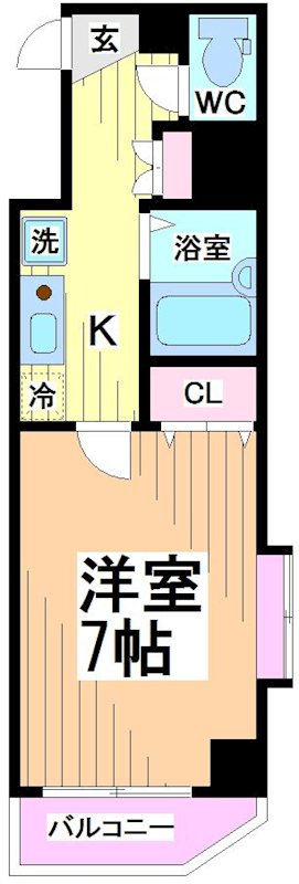 ガラ・シティ笹塚　 間取り