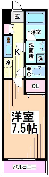 スカイコート世田谷代田橋 間取り