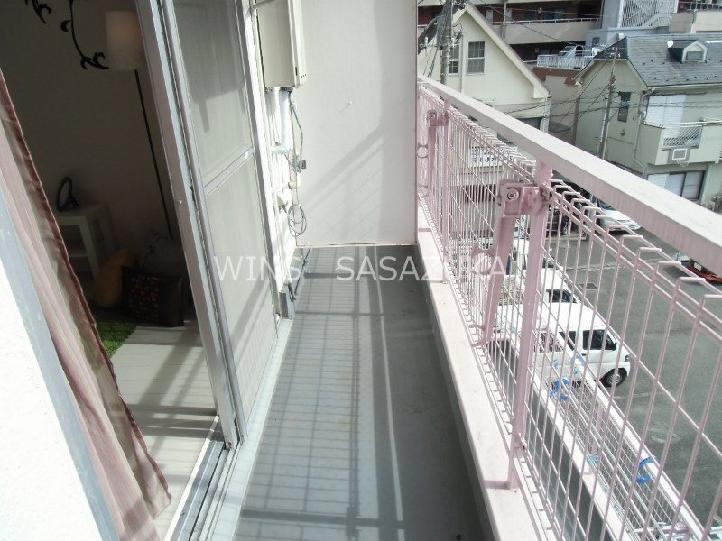 ヒルマステップス ベランダ