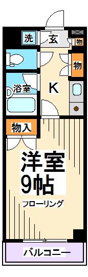 ベルウッド明大前 間取り