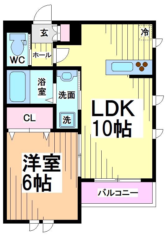プリモ下北沢 間取り