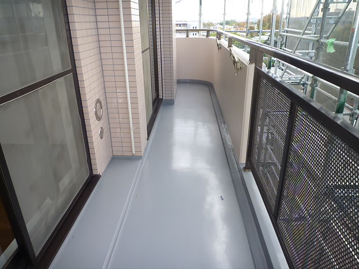 グランディつつじヶ丘 ベランダ