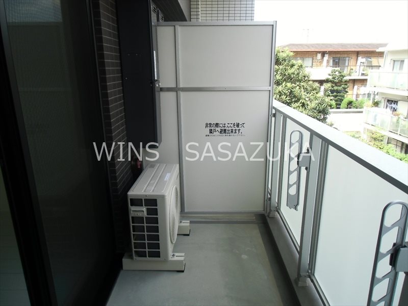 バンデューセン上北沢 ベランダ