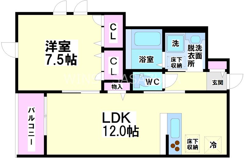 SOPHIA方南 間取り