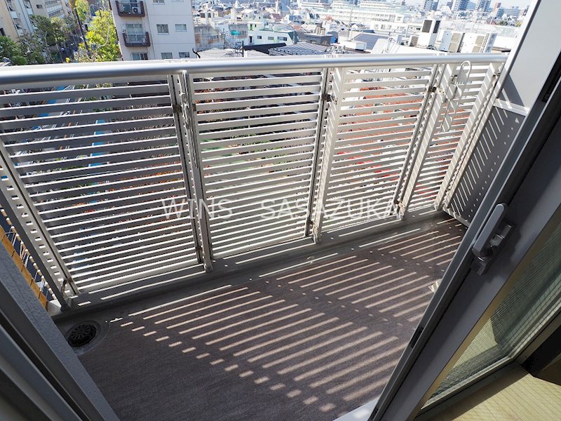 レジディア幡ヶ谷 ベランダ