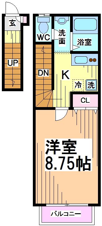 原町アパートメント 間取り