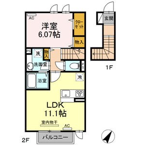 トレビナⅡ 間取り