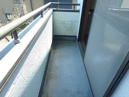 キューイーストコート ベランダ