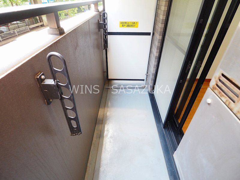 グランド・ガーラ幡ヶ谷EAST ベランダ