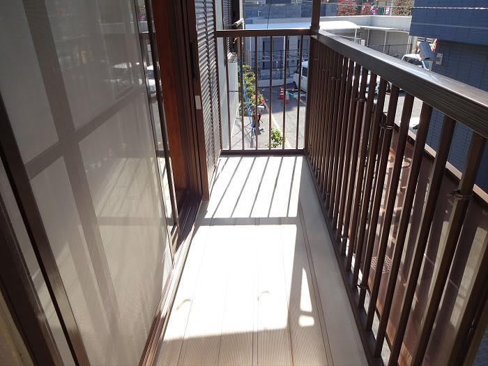 コーポ小幡 ベランダ