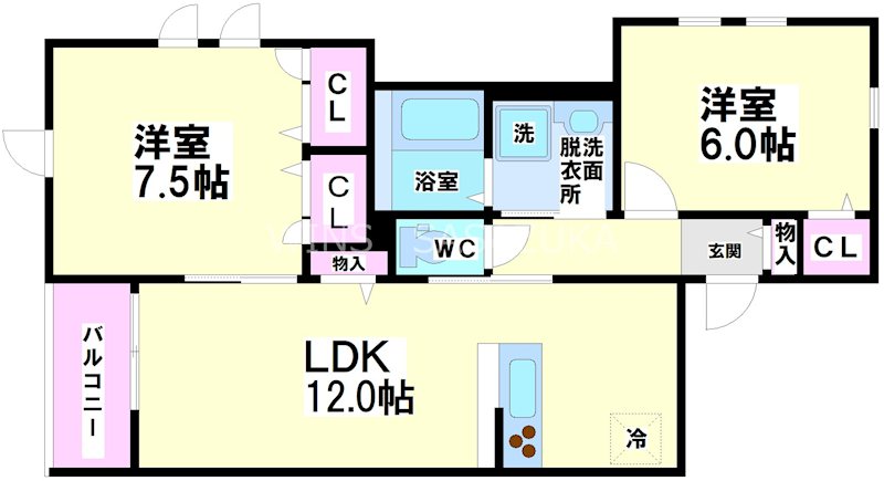 SOPHIA方南 間取り